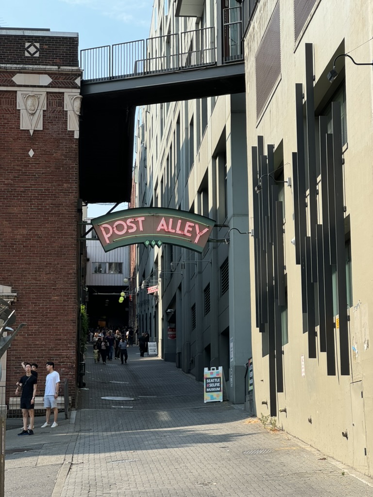 Seattle scene near Pike Place Market