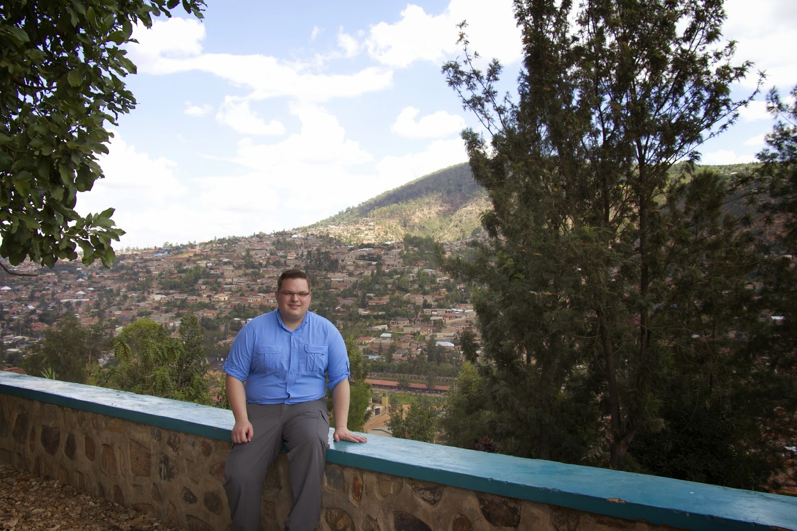 View overlooking Kigali from the Natural History Museum