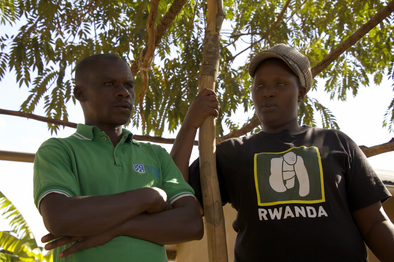 Two men from the reconciliation village -- a genocide perpetrator and survivor who now live as neighbors