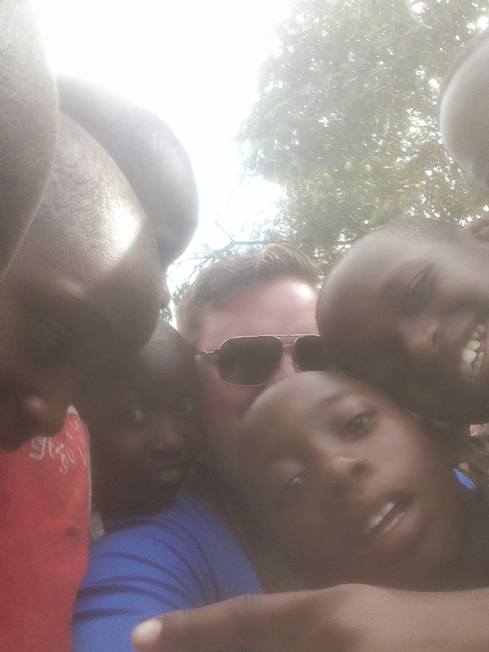 Selfie sequence - more kids joining in