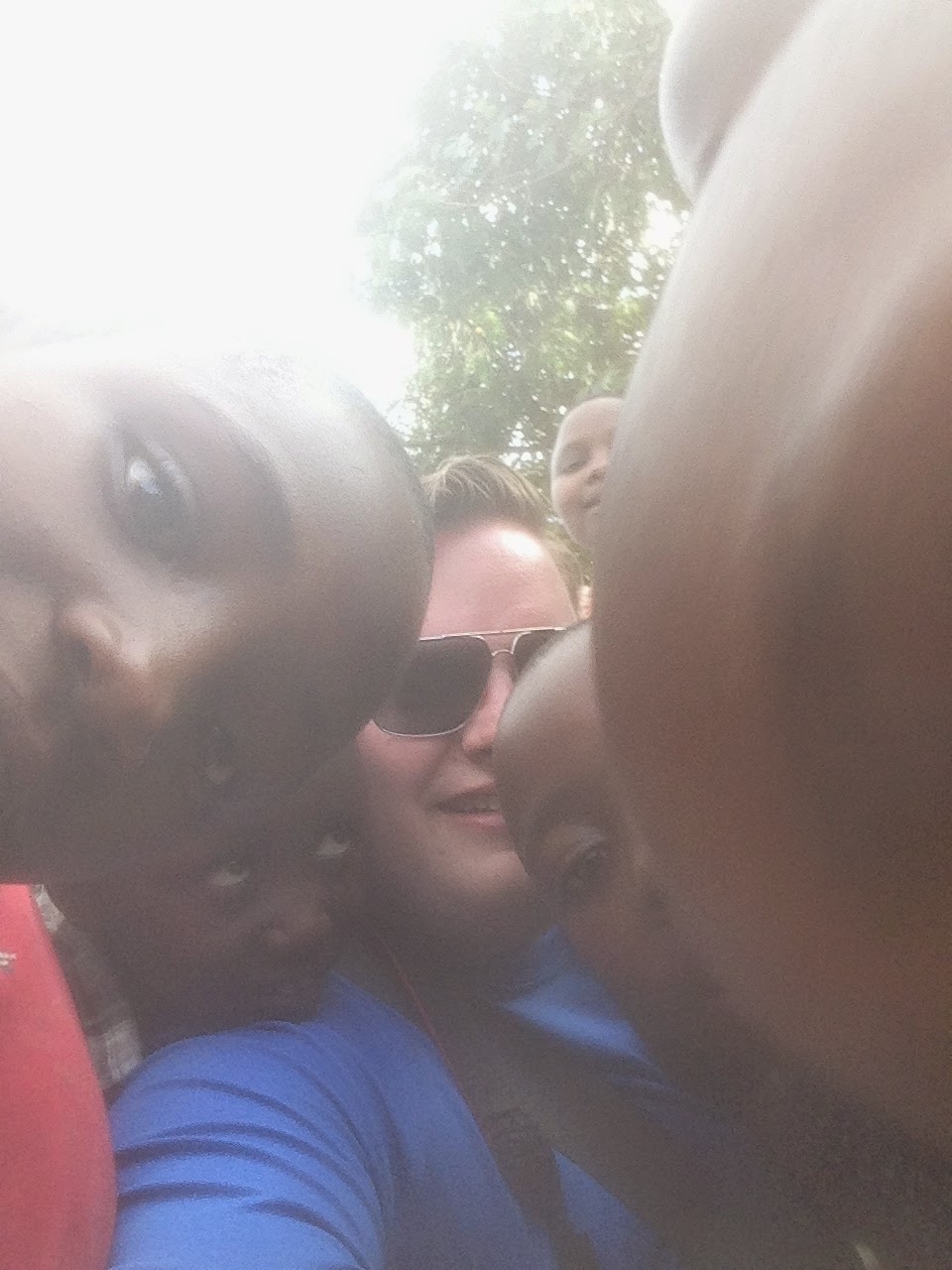 Selfie sequence - can barely see Mike