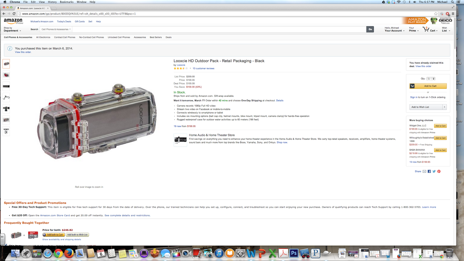 Action camera for Rwanda trip