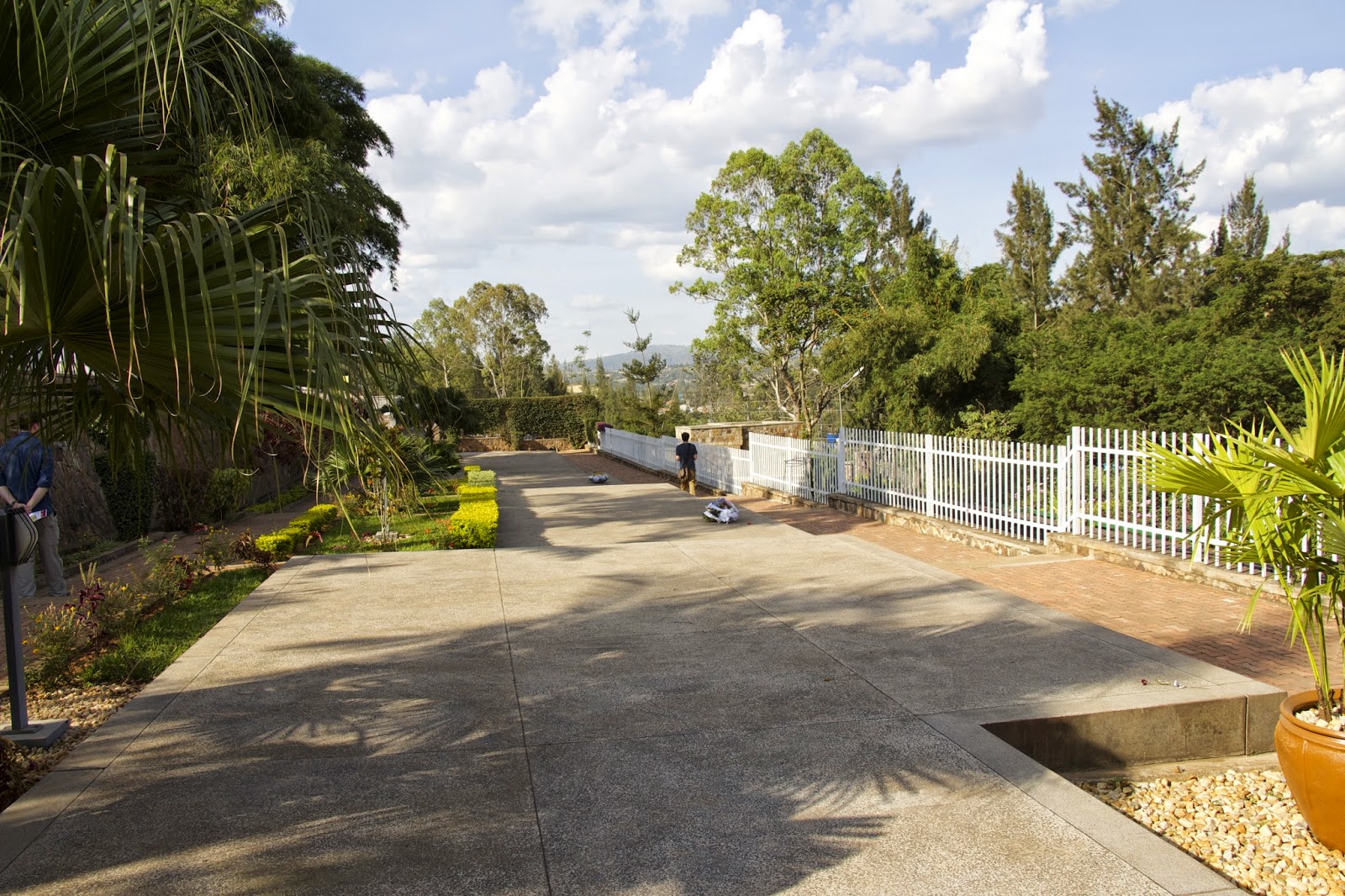 Kigali Genocide Memorial grounds
